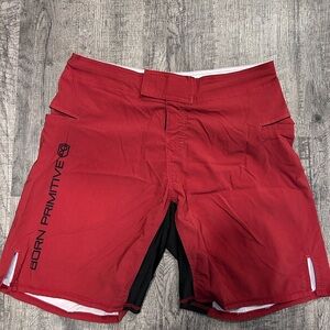 Born Primitive Crimson Performance Shorts